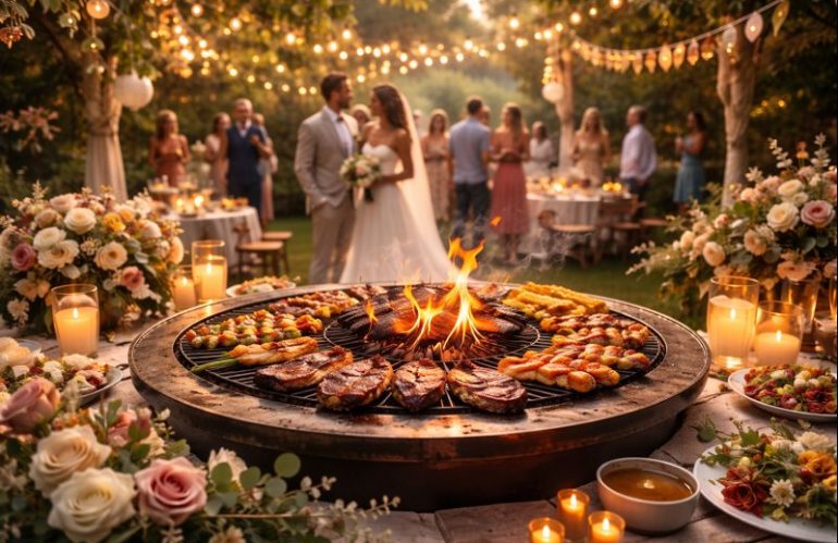 10 astuces pour un mariage original avec un traiteur brasero